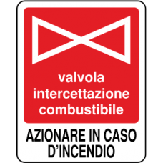 segnaletica valvola intercettazione combustibile segnaletica valvola intercettazione combustibile segnaletica valvola intercettazione combustibile 4